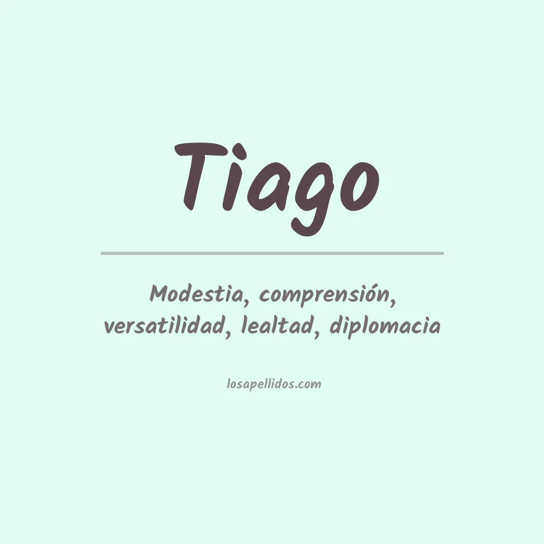 Apellido Tiago