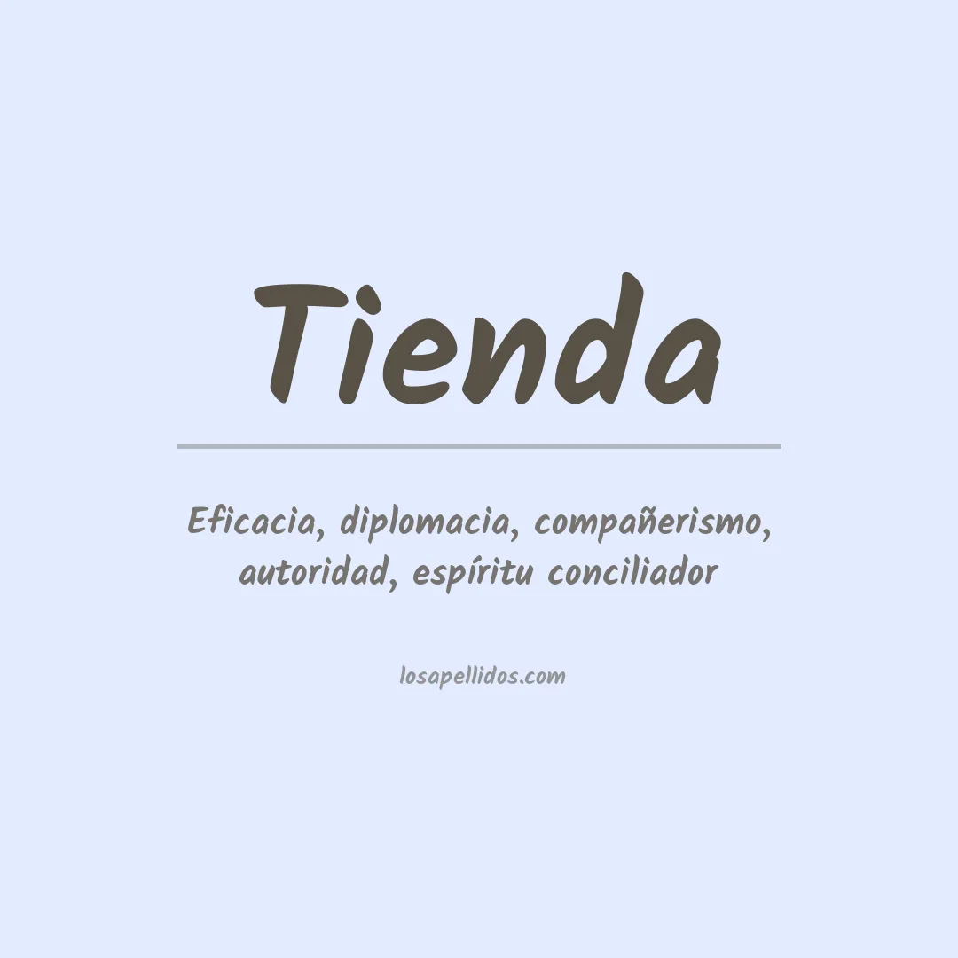 Apellido Tienda