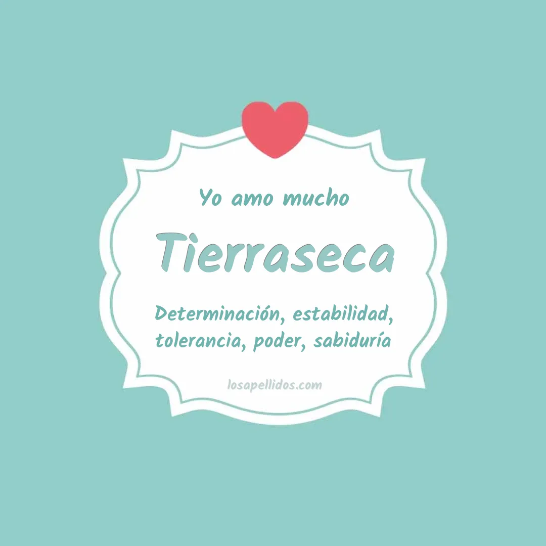 Yo amo mucho Tierraseca
