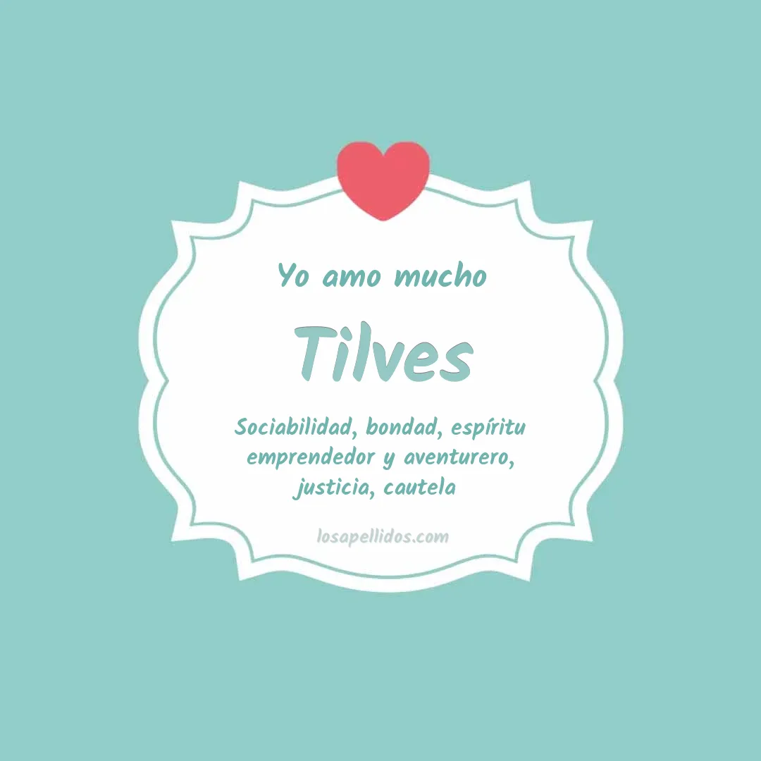 Yo amo mucho Tilves