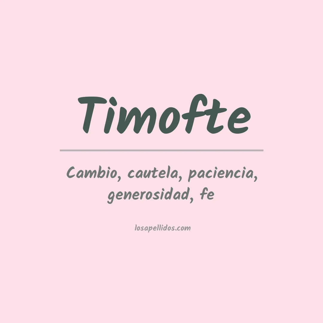 Apellido Timofte