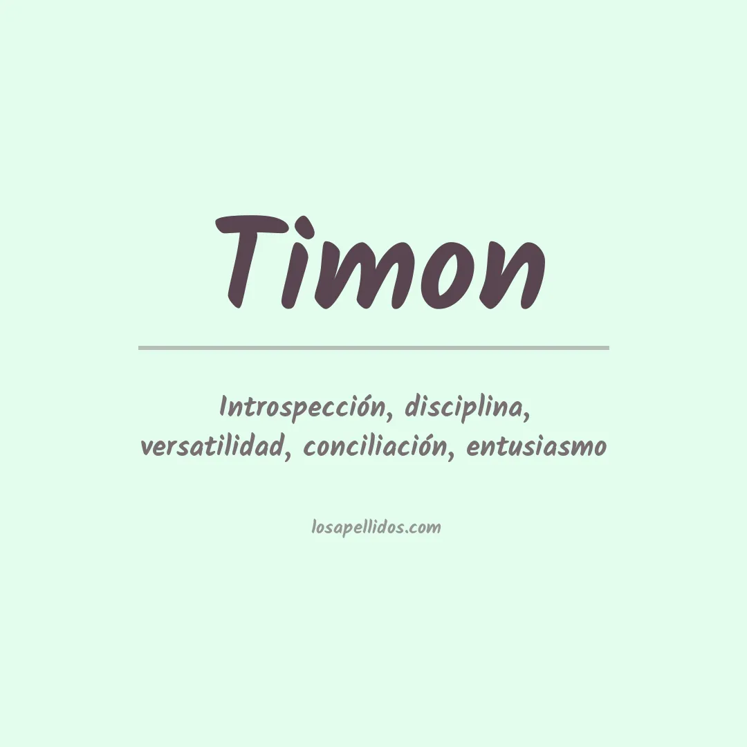 Apellido Timon