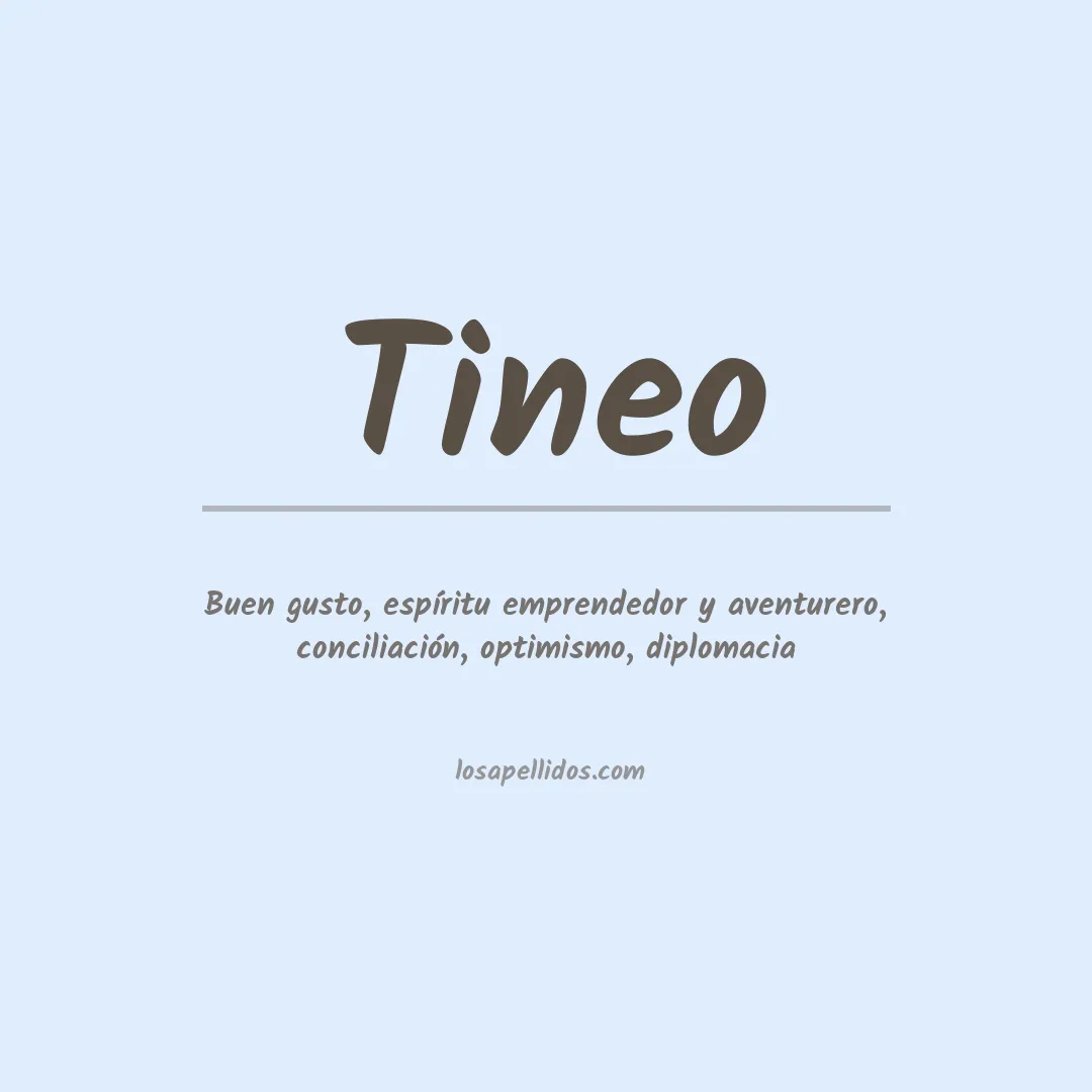 Apellido Tineo