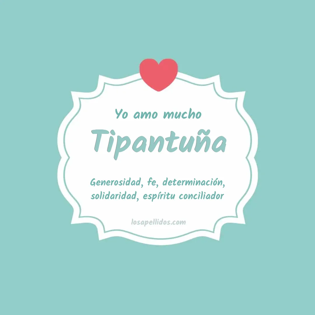 Yo amo mucho Tipantuña