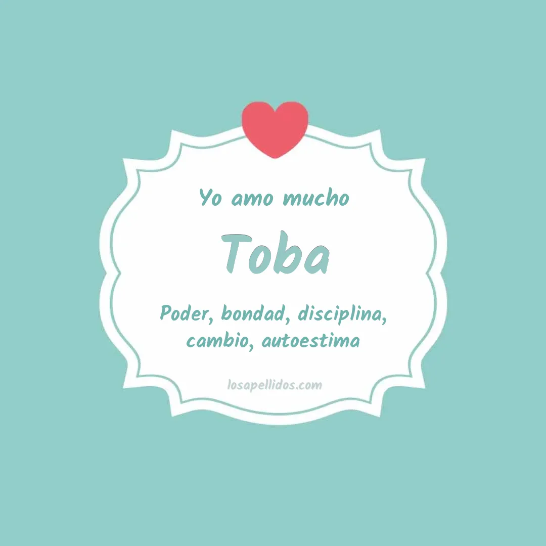 Yo amo mucho Toba