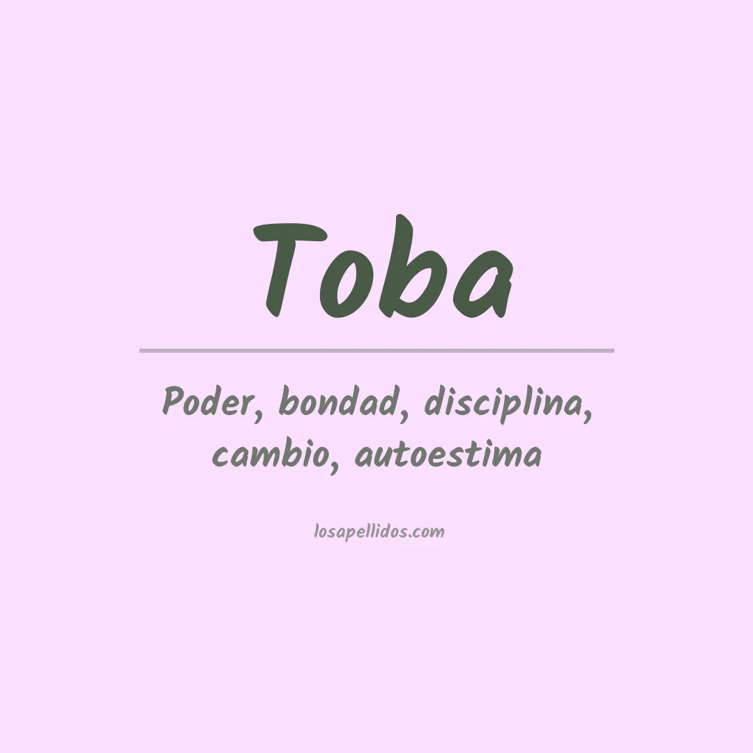 Apellido Toba