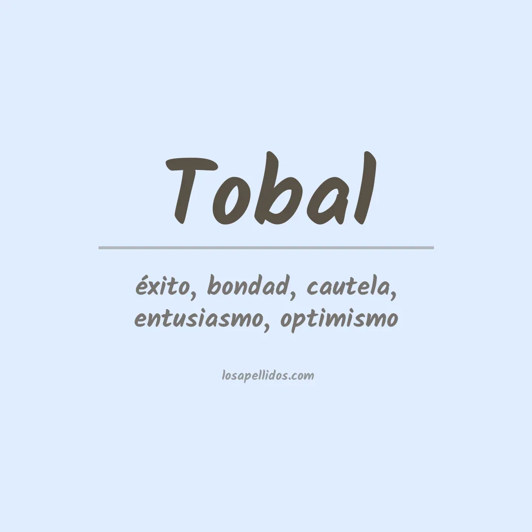 Apellido Tobal