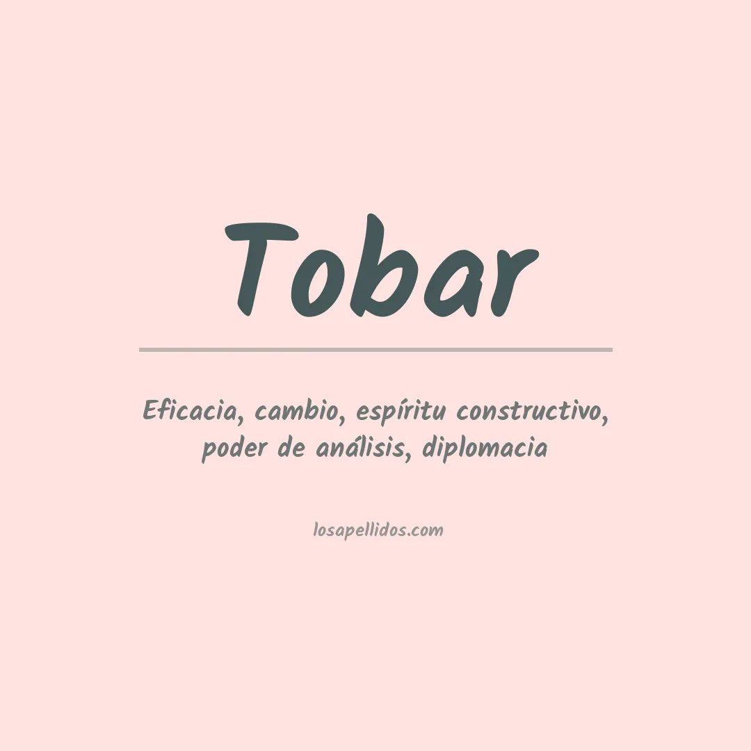 Apellido Tobar
