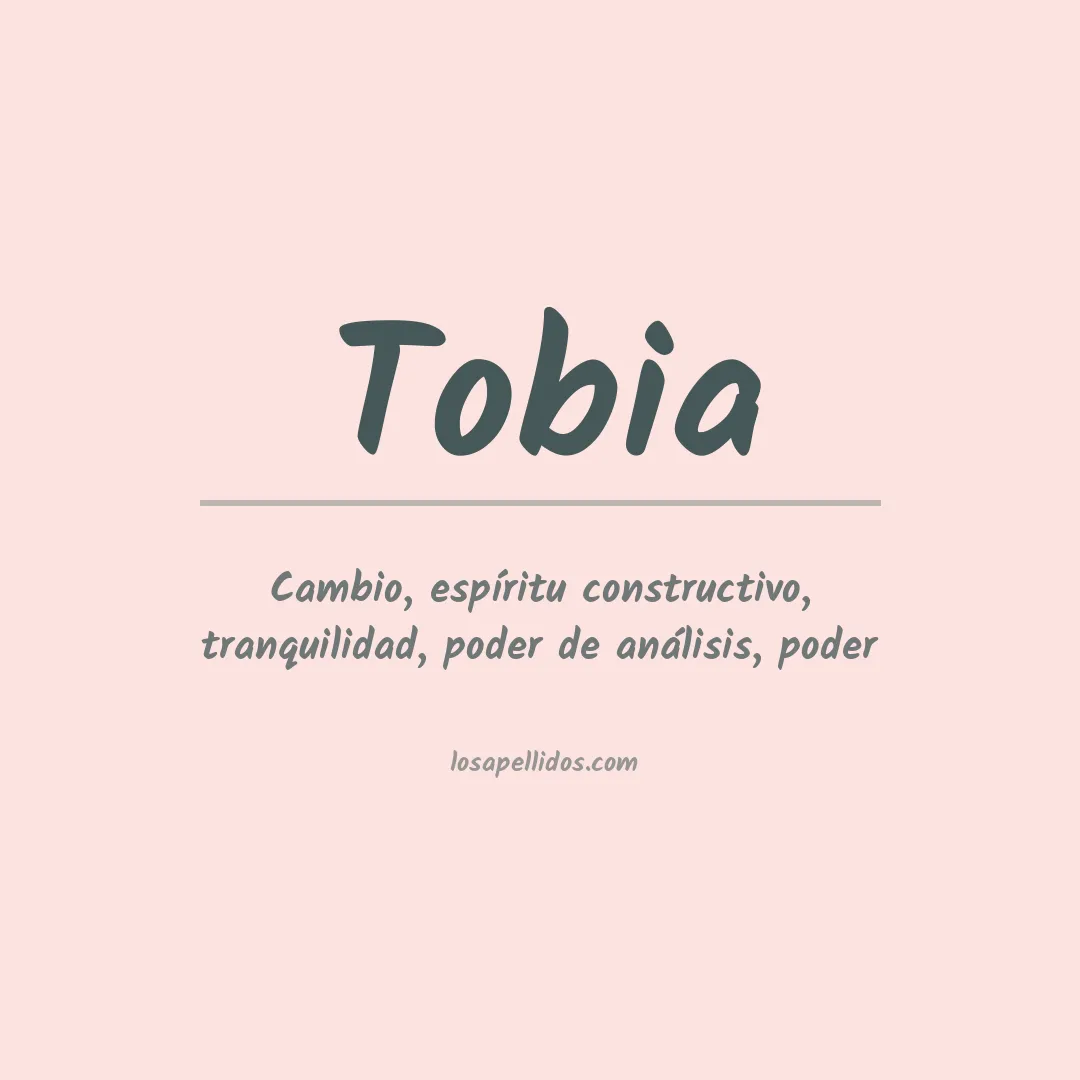 Apellido Tobia