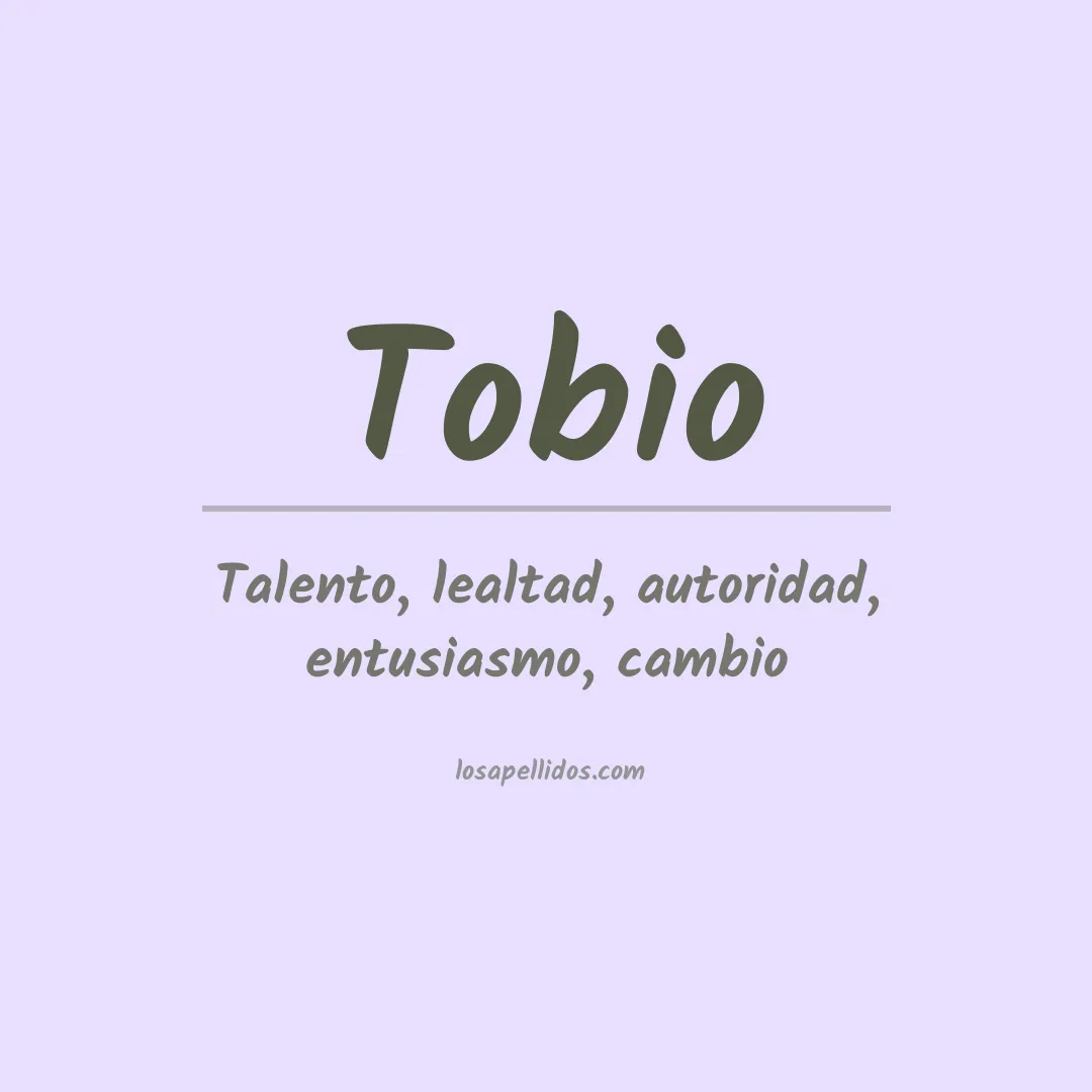 Apellido Tobio