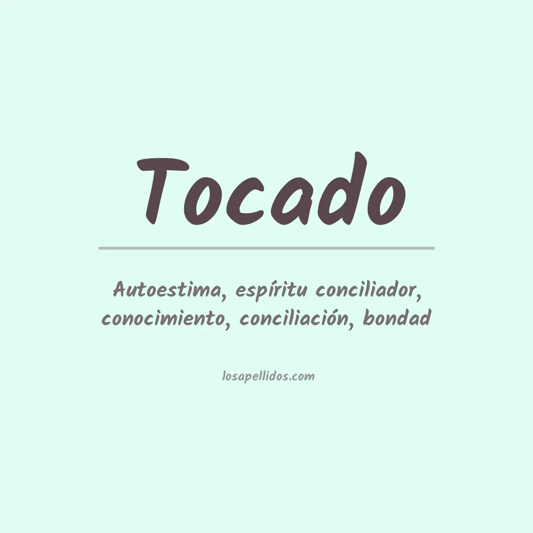 Apellido Tocado