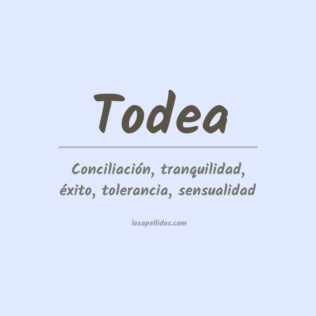 Apellido Todea