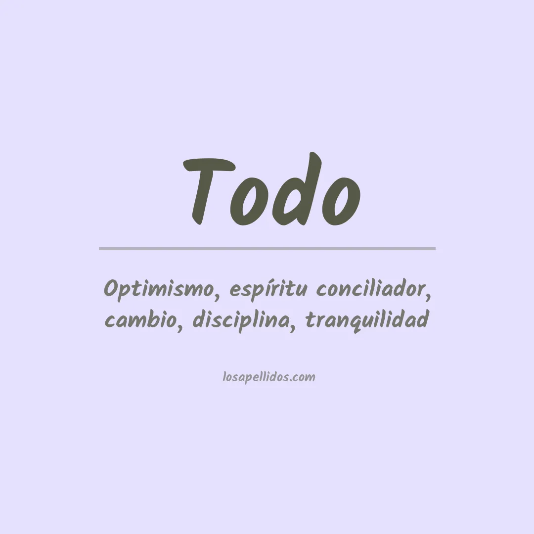 Apellido Todo