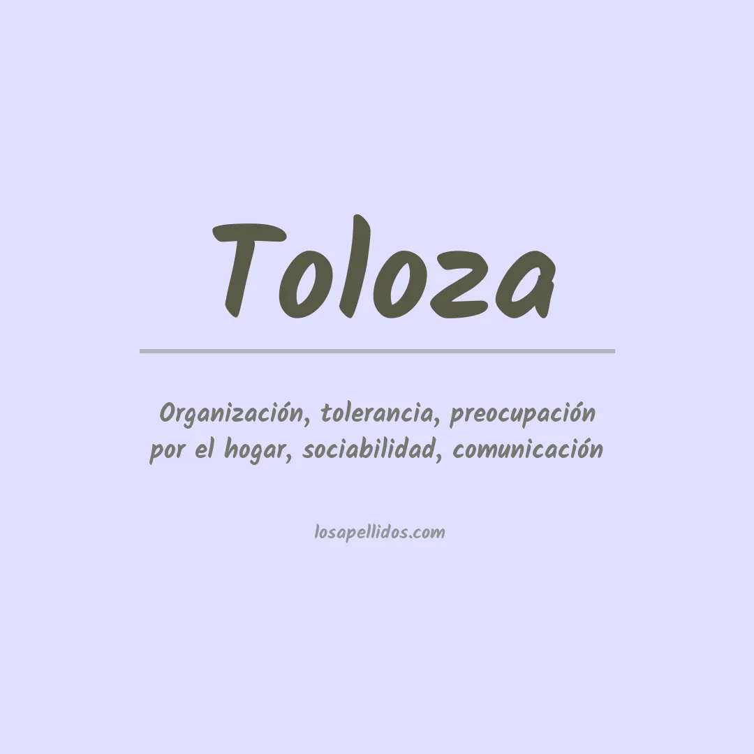 Apellido Toloza