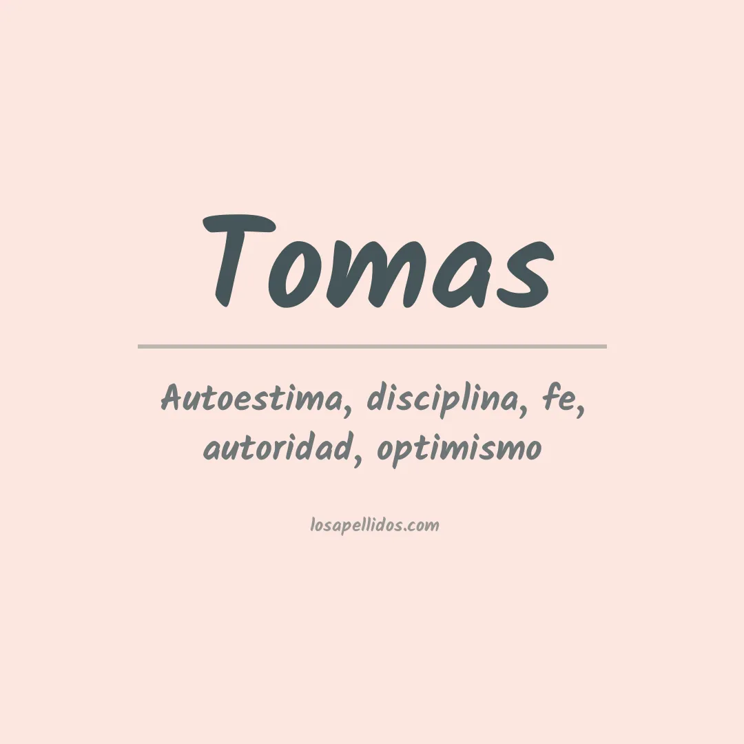 Apellido Tomas