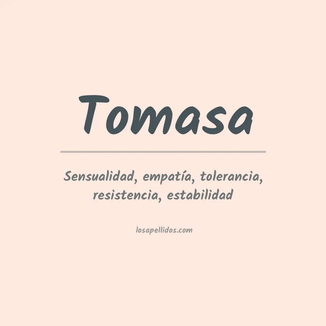 Apellido Tomasa