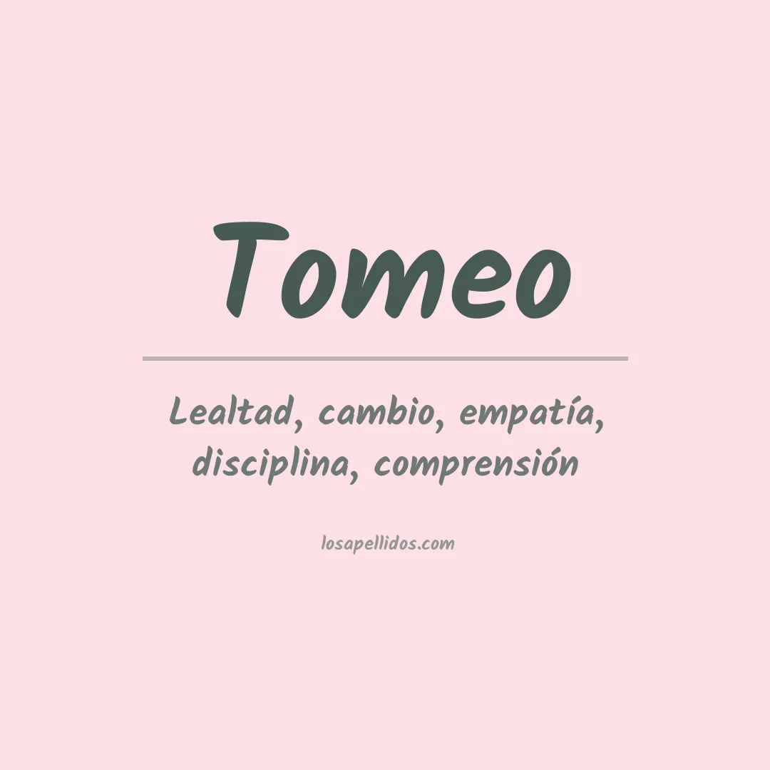 Apellido Tomeo