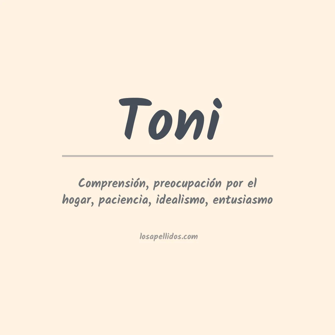 Apellido Toni