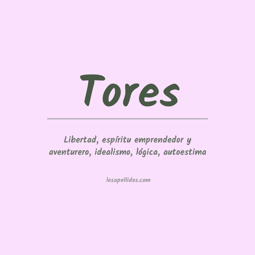 Apellido Tores