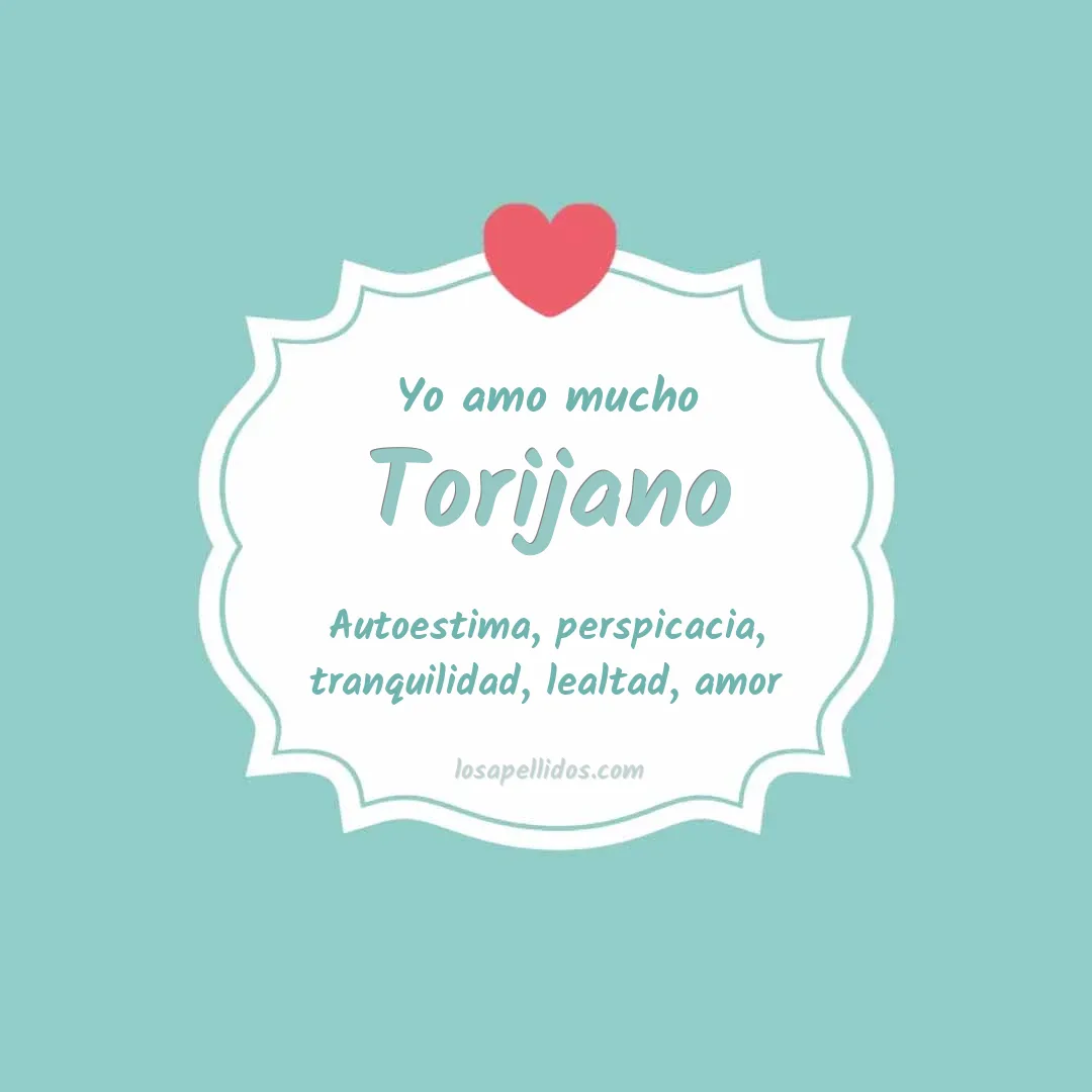 Yo amo mucho Torijano