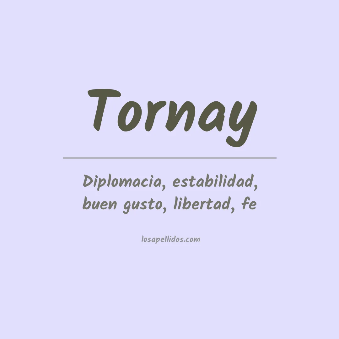 Apellido Tornay
