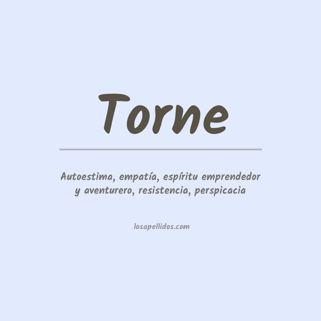 Apellido Torne