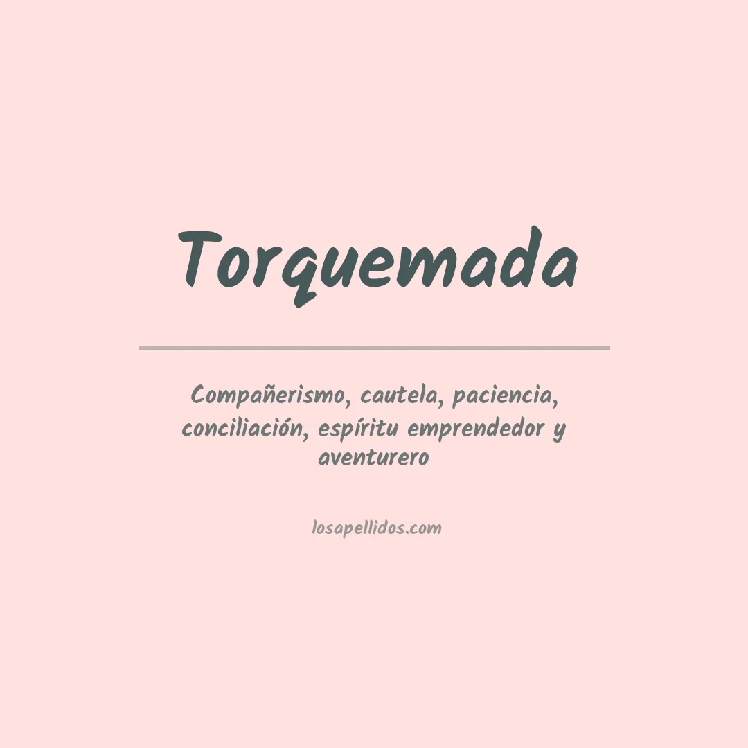 Apellido Torquemada