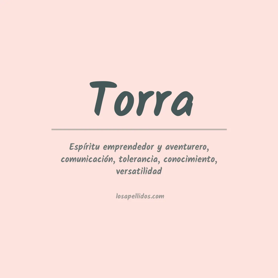 Apellido Torra