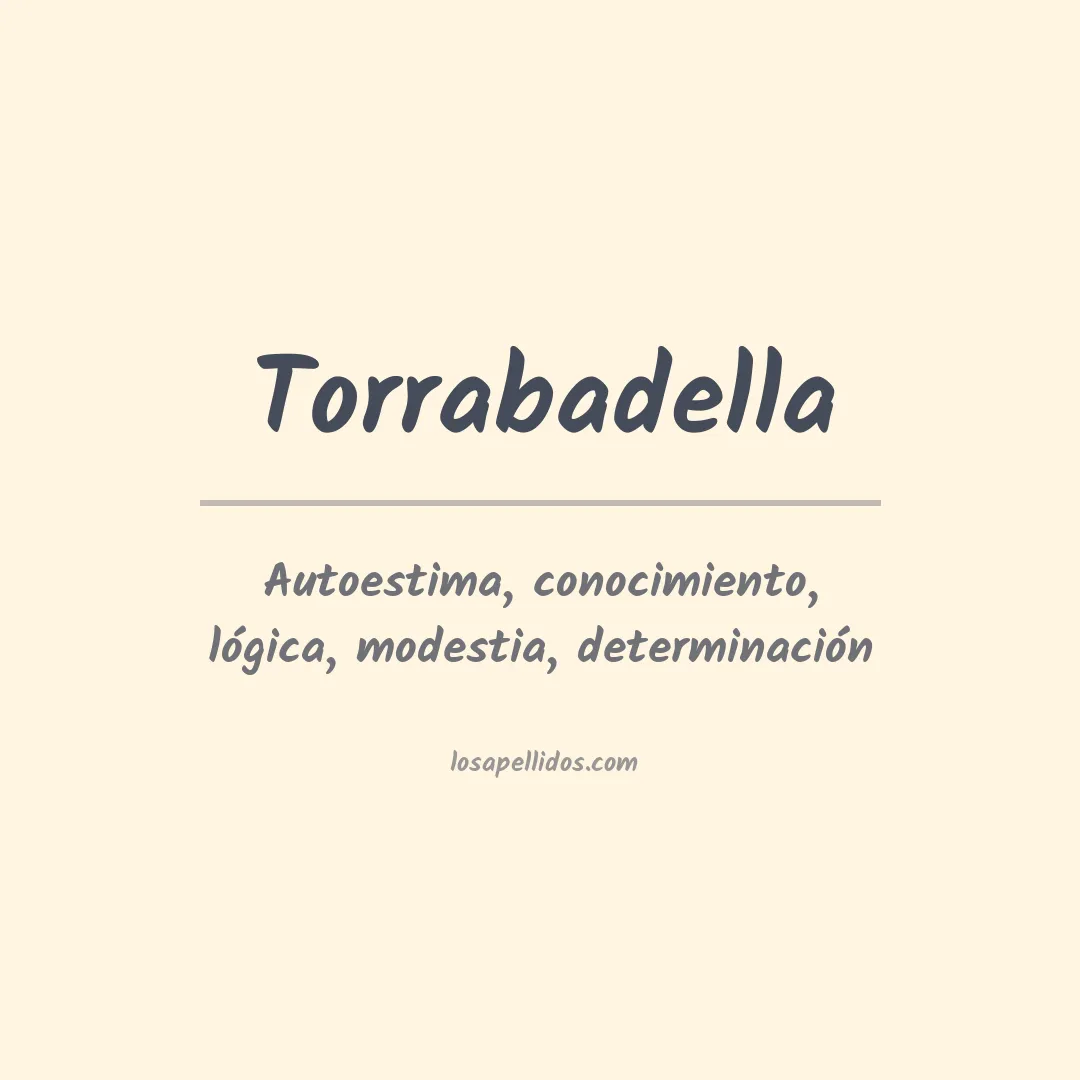 Apellido Torrabadella