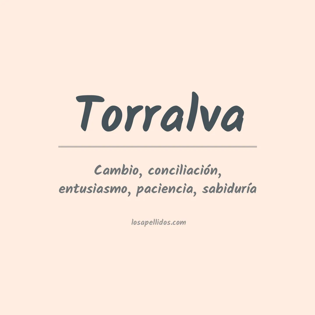 Apellido Torralva