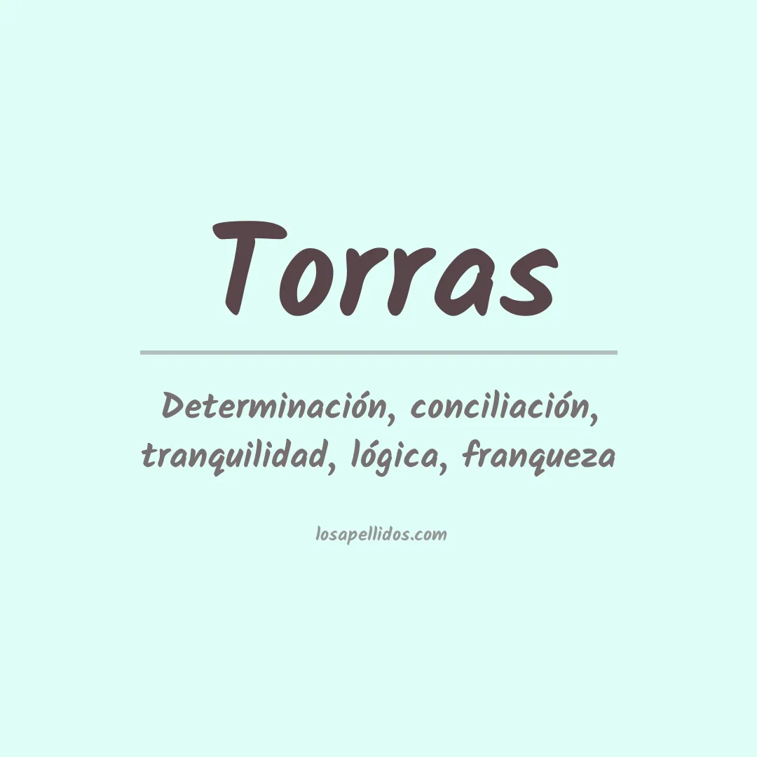 Apellido Torras