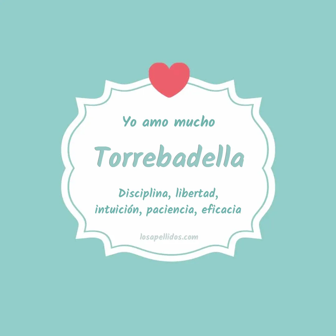 Yo amo mucho Torrebadella