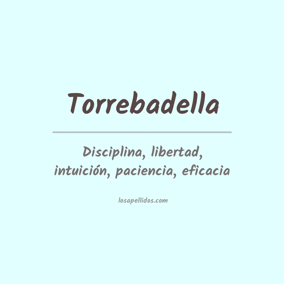 Apellido Torrebadella