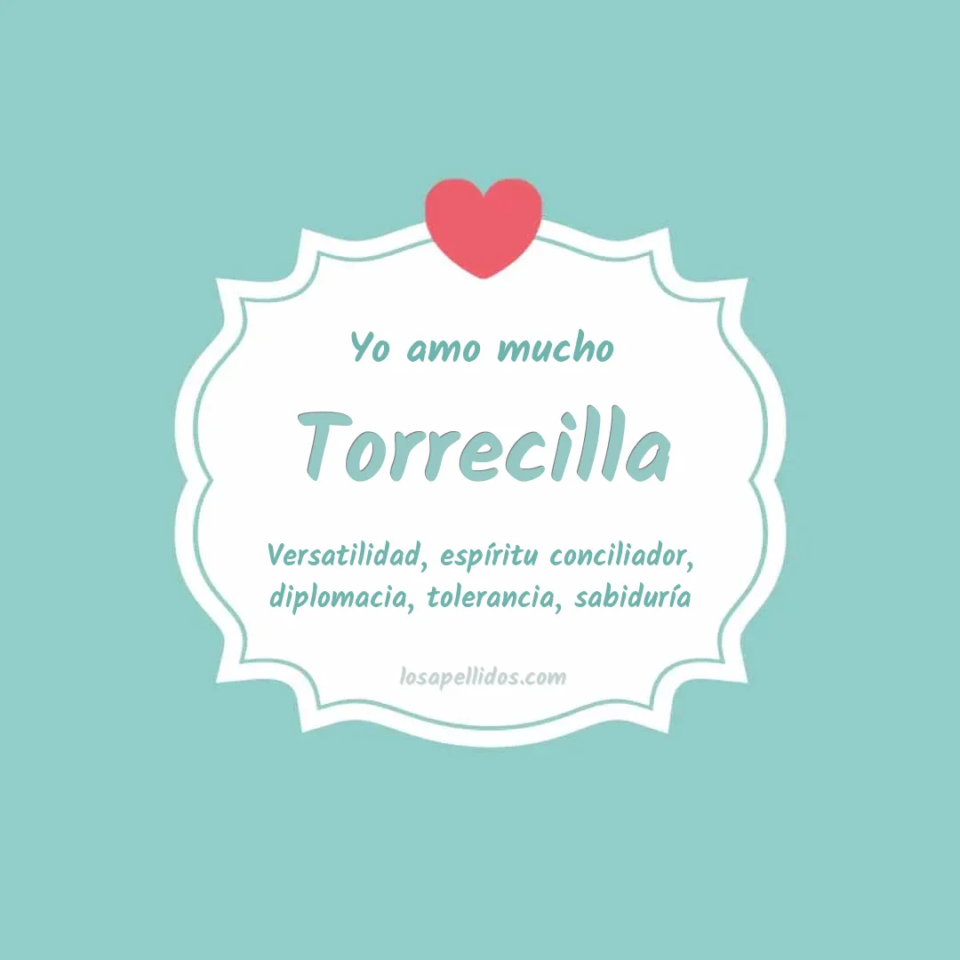 Yo amo mucho Torrecilla