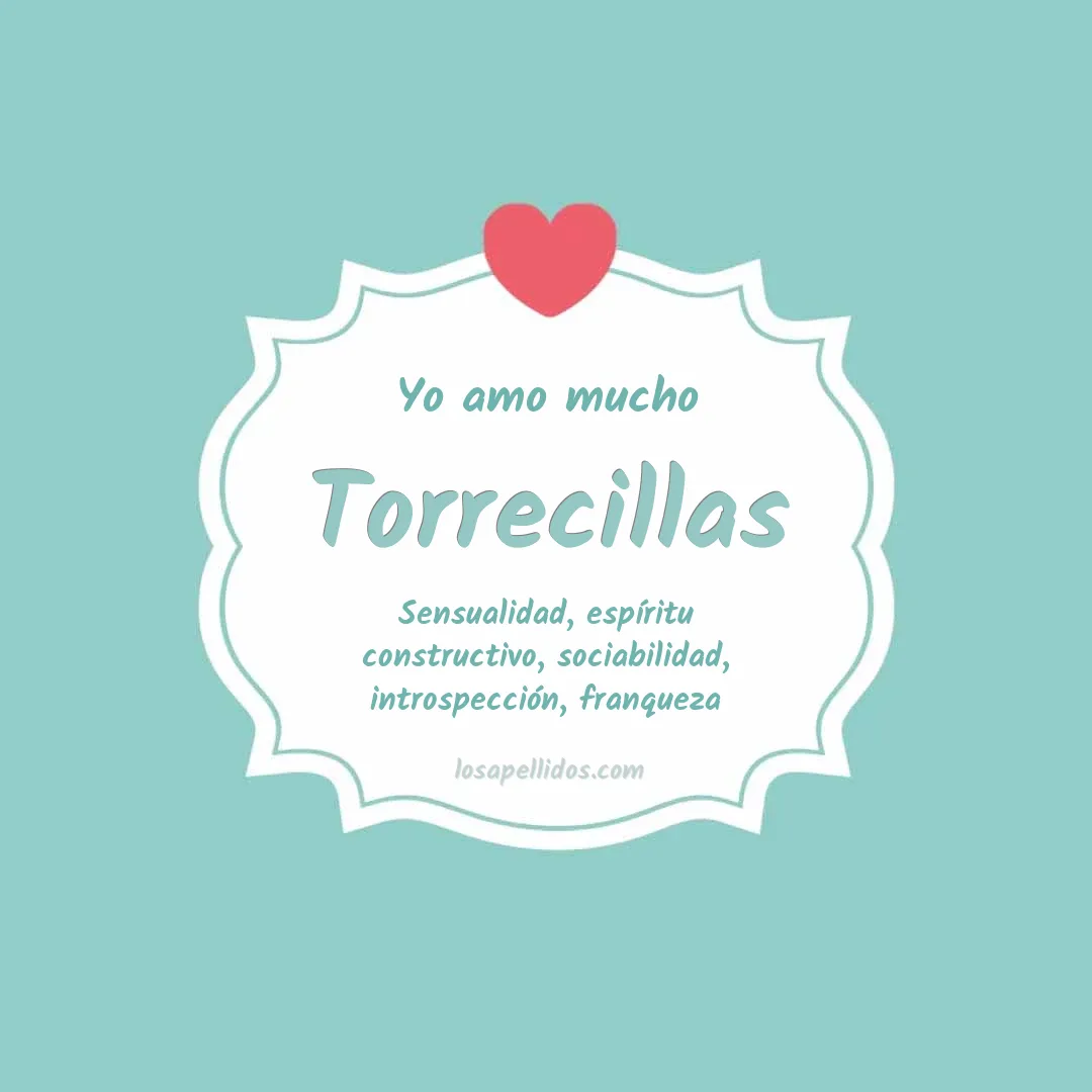 Yo amo mucho Torrecillas