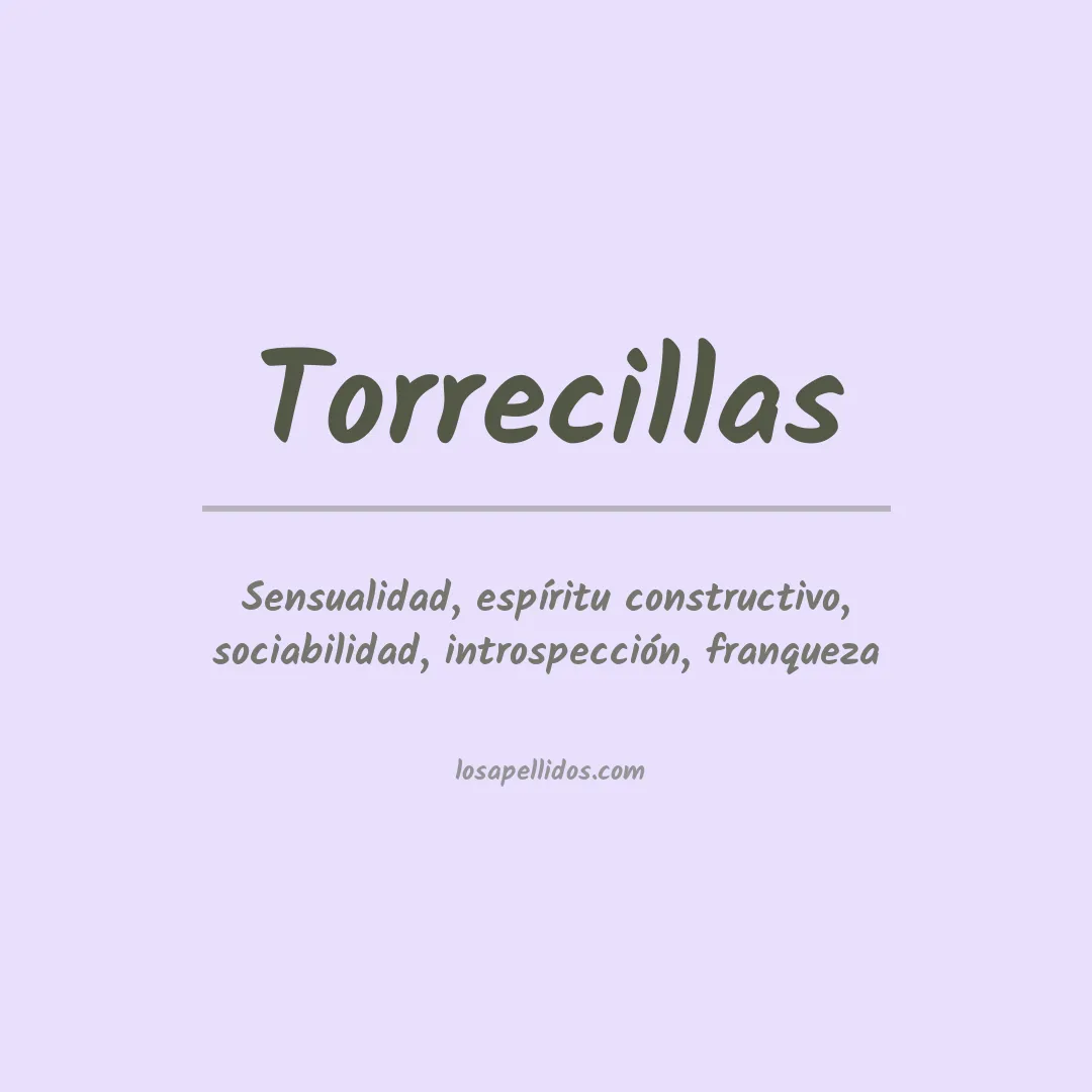 Apellido Torrecillas