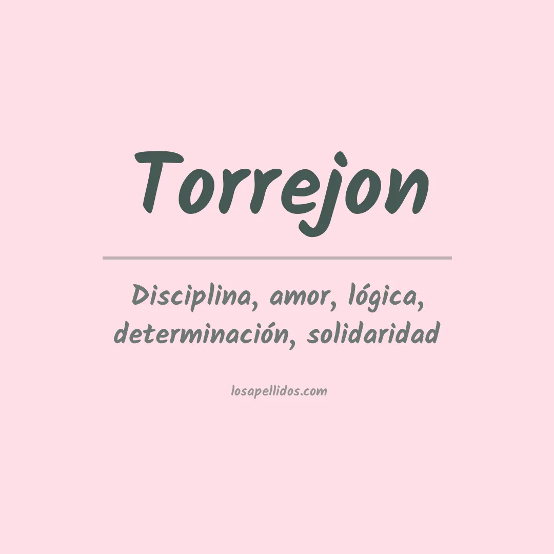 Apellido Torrejón