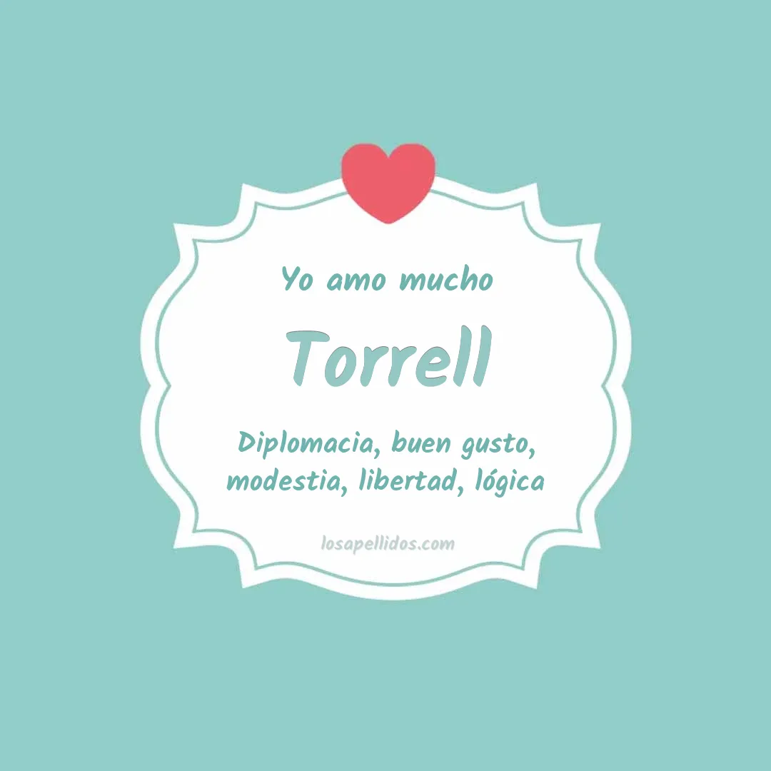Yo amo mucho Torrell