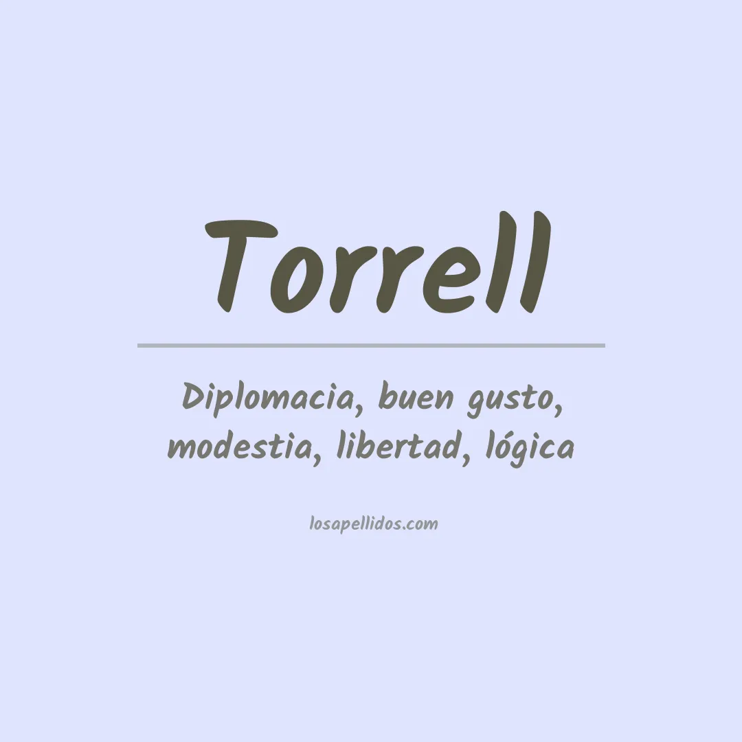 Apellido Torrell