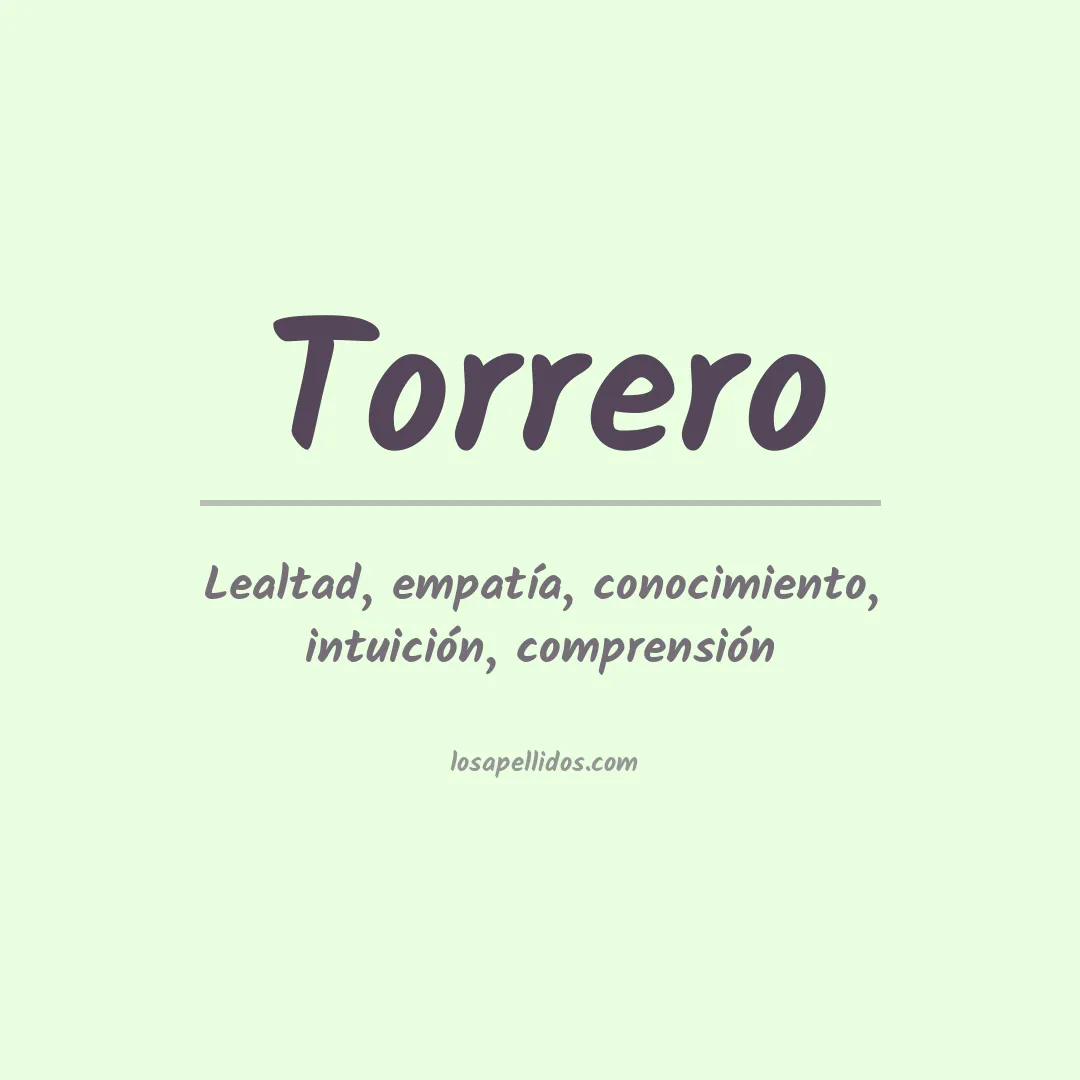 Apellido Torrero