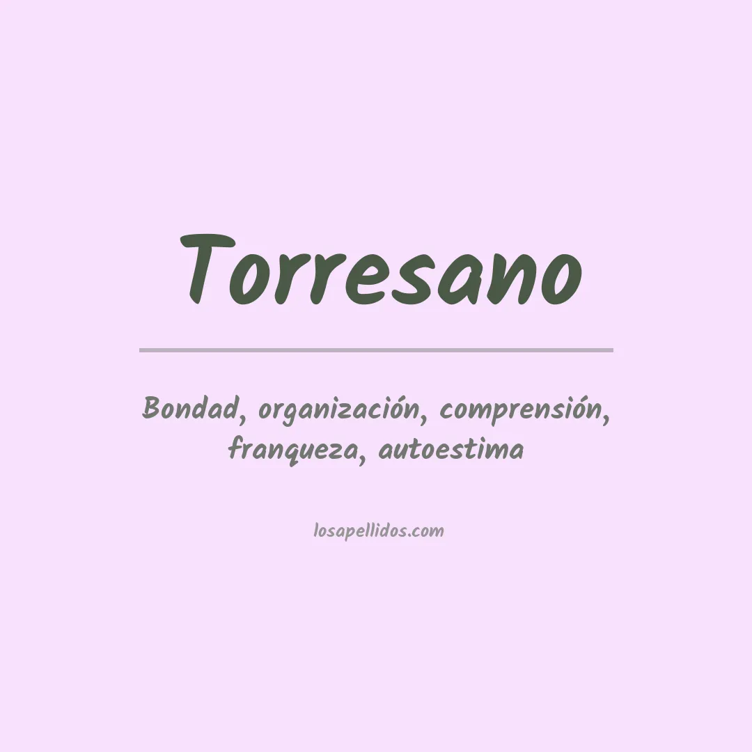 Apellido Torresano
