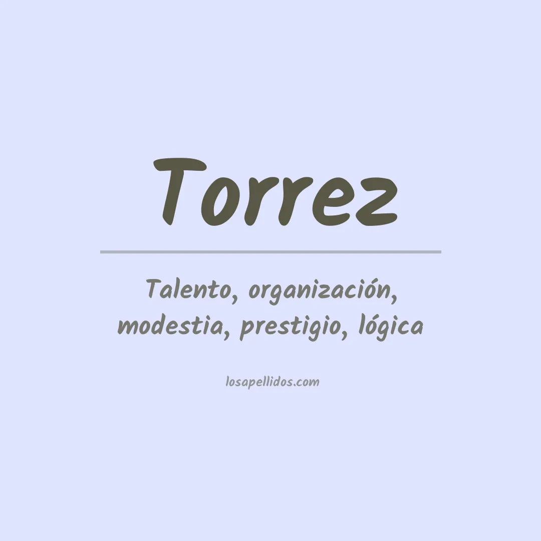 Apellido Tórrez