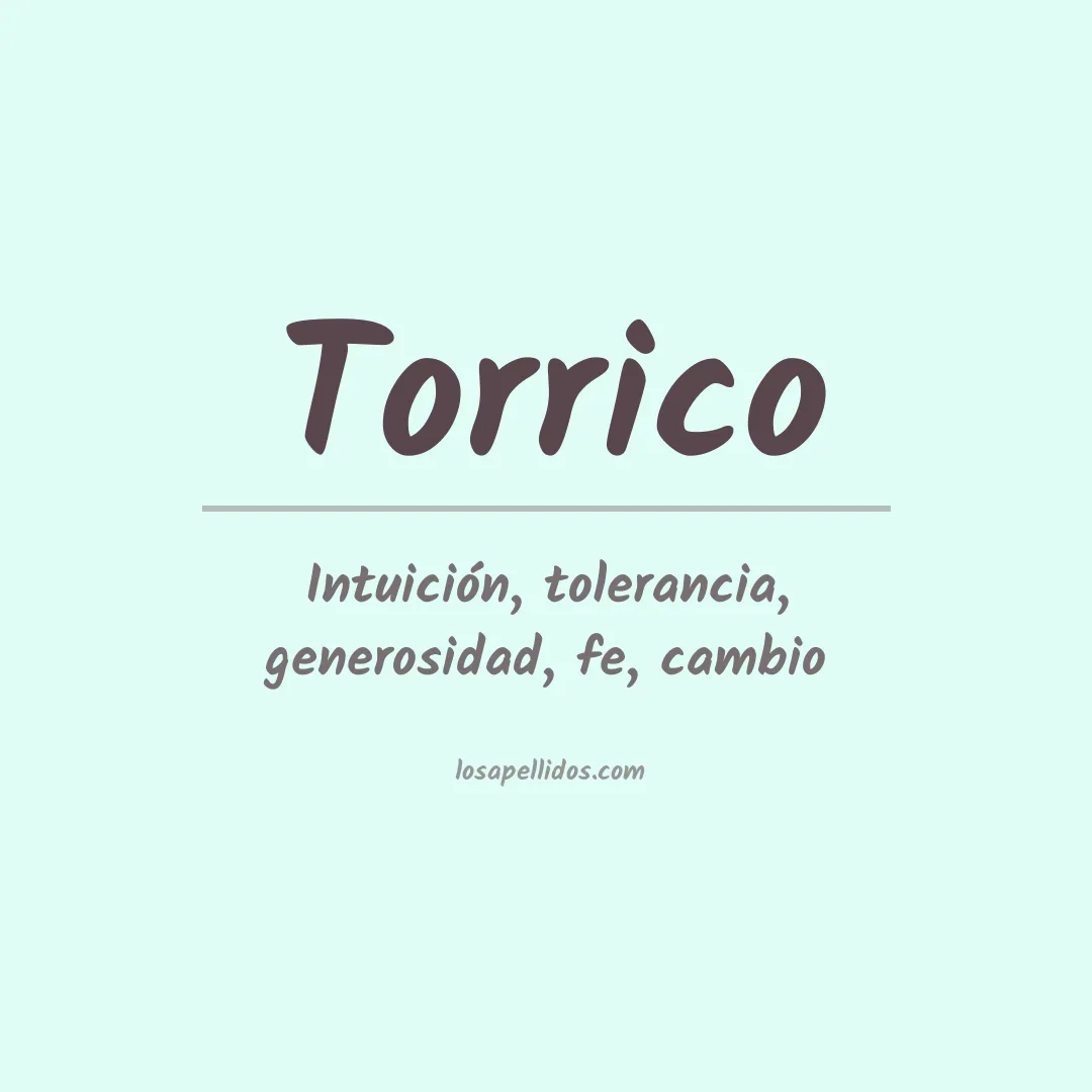 Apellido Torrico