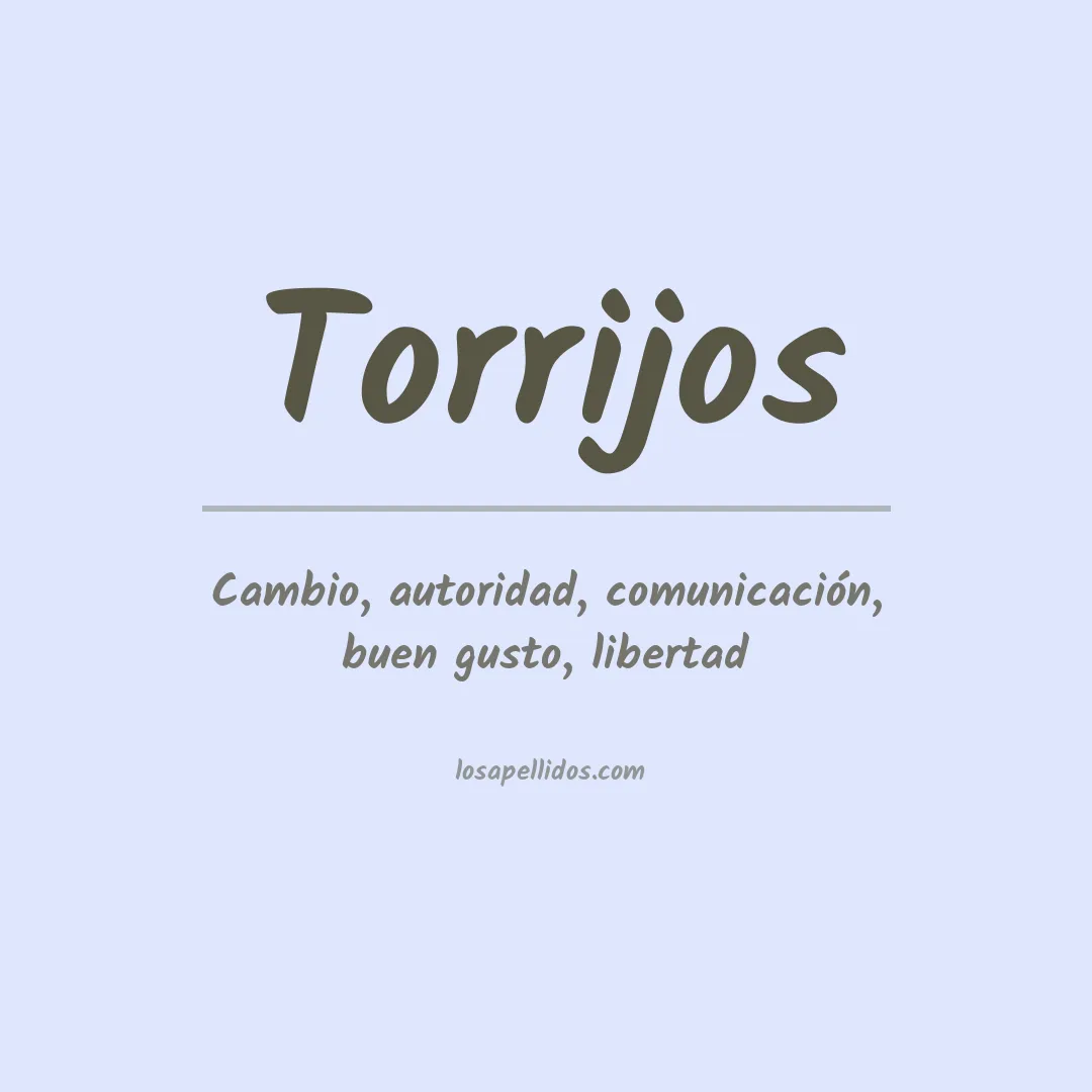 Apellido Torrijos