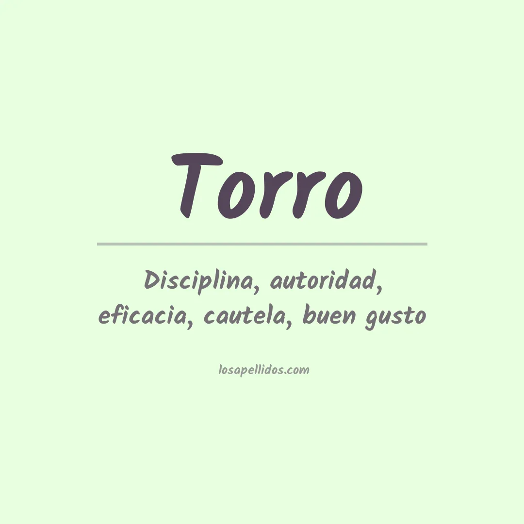 Apellido Torro