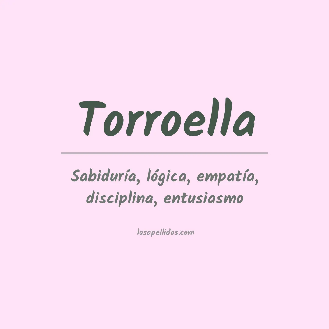 Apellido Torroella