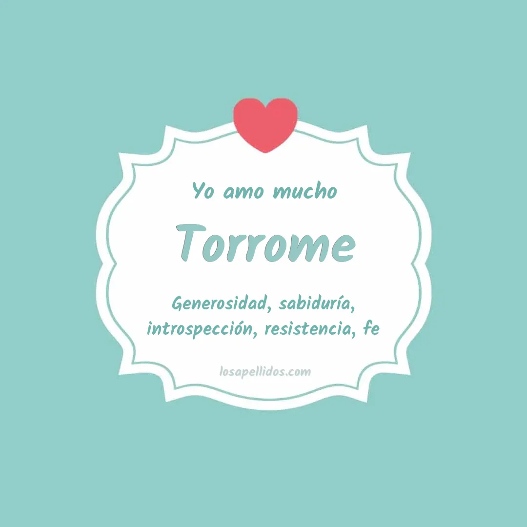 Yo amo mucho Torrome