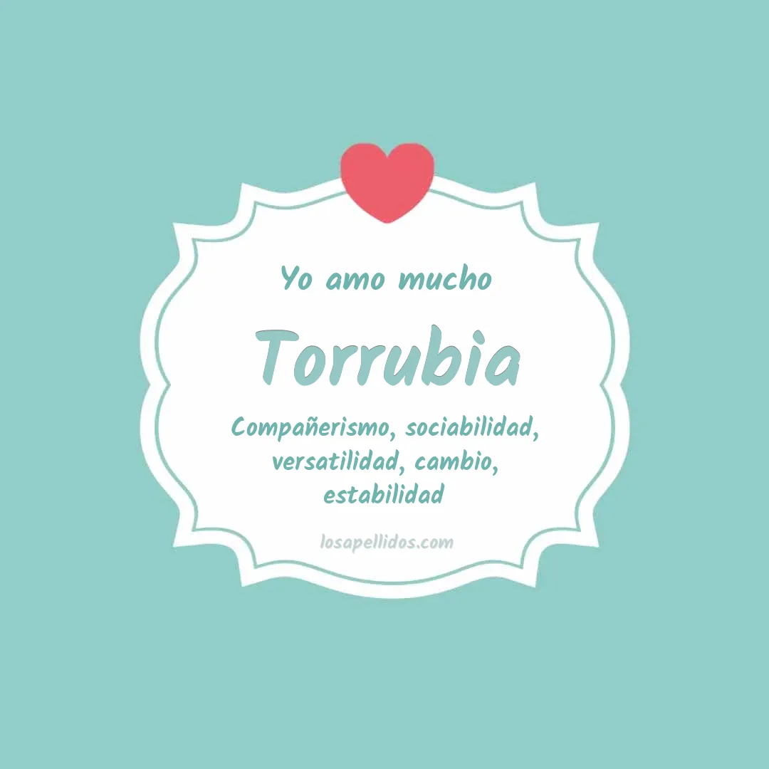 Yo amo mucho Torrubia