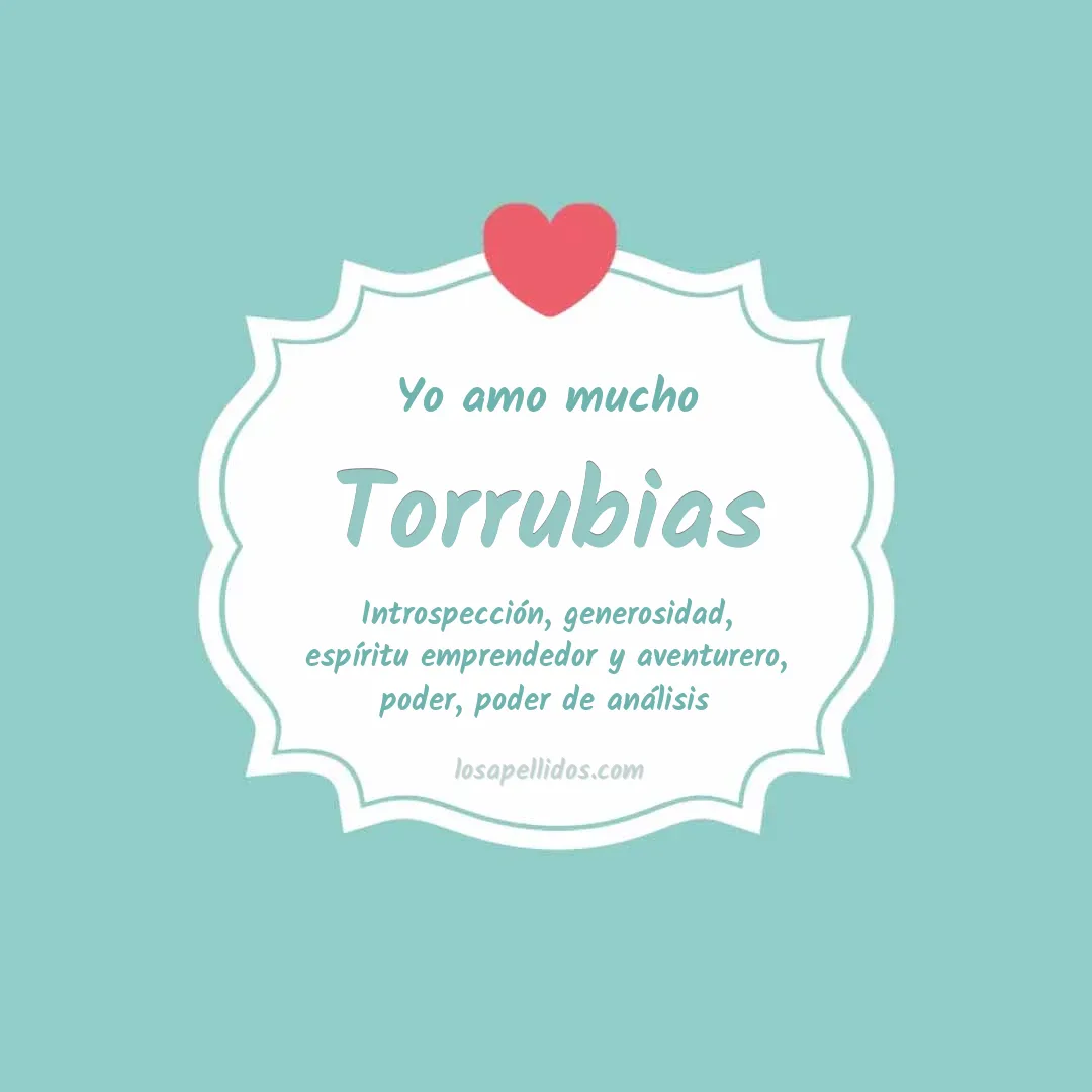 Yo amo mucho Torrubias