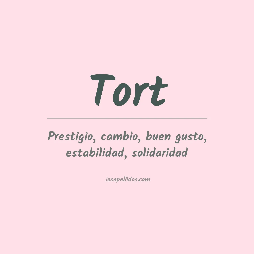 Apellido Tort